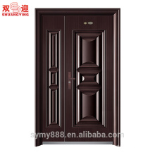Diseño moderno de la puerta de acero resistente exterior de la puerta de acero de la seguridad